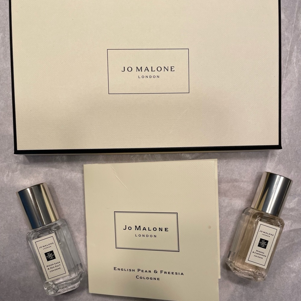 JO MALONE COLOGNE SET— Includes 3-cologne and Jo Malone Gift Box